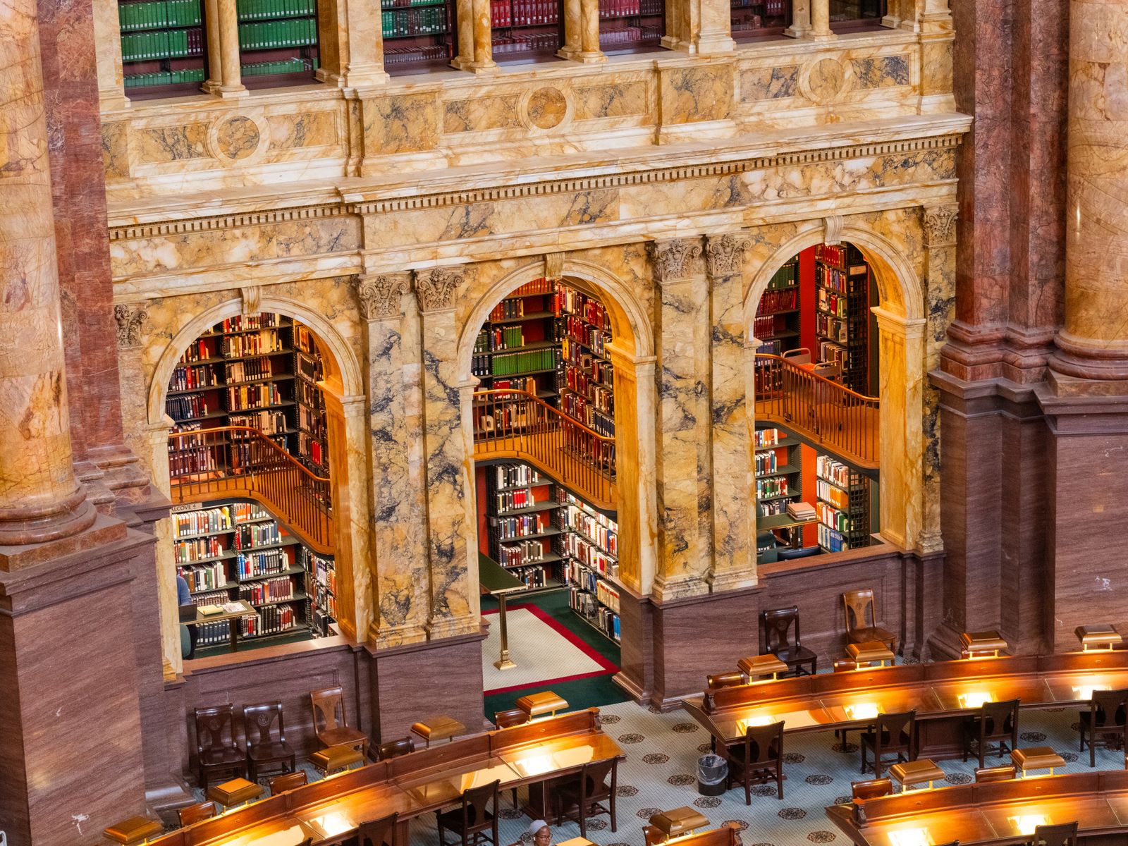 Illustrative grand law library interior, not the actual chambers